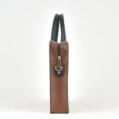 Multi Pockets Laptop Bag (Brown)